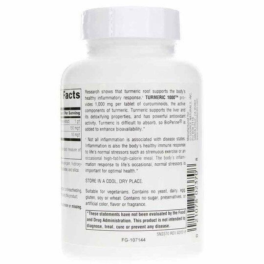 Turmeric 1000, SNN